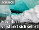 Schmelzende Eish&ouml;hle
