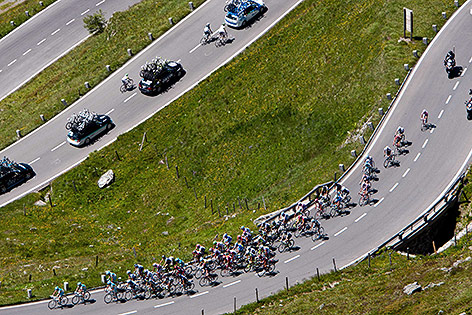 © APA/EXPA/Johann Groder Radrennen auf der Großglockner Hochalpenstraße
