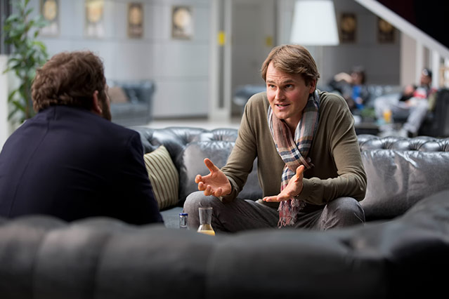 Christian Ulmen und Fabian Hinrichs in einer Filmszene aus "Becks letzter Sommer"