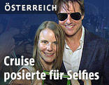 Tom Cruise mit einem Fan