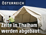 Flüchtlingszelte