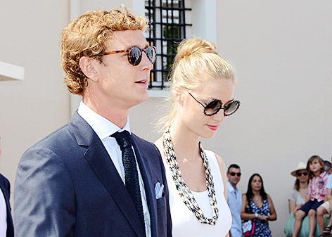 © APA/EPA/Jean-Pierre Amet Pierre Casiraghi und Beatrice Borromeo