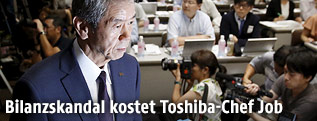 Toshiba Konzernchef Hisao Tanaka