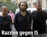 T&uuml;rkische Polizeibeamte mit IS-Anh&auml;nger