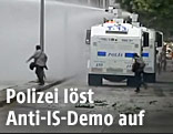 Polizei setzt Wasserwerfer in Ankara ein