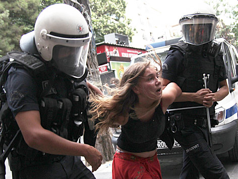 © picturedesk.com/Zuma/Tumay Berkin Proteste in Ankara