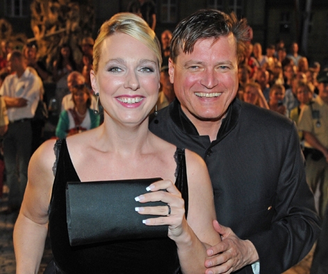 © APA/dpa/Marc Müller Festspielleiterin Katharina Wagner und Dirigent Christian Thielemann