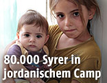 Zwei Flüchtlingskinder