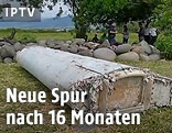 Gefundene Wrackteile einer Boeing 777 auf der Insel Reunion