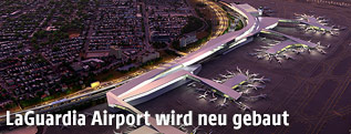Renderings zeigen geplanten Flughafen LaGuardia