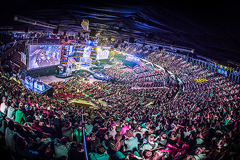 © ESL Kattowitz Arena in Polen