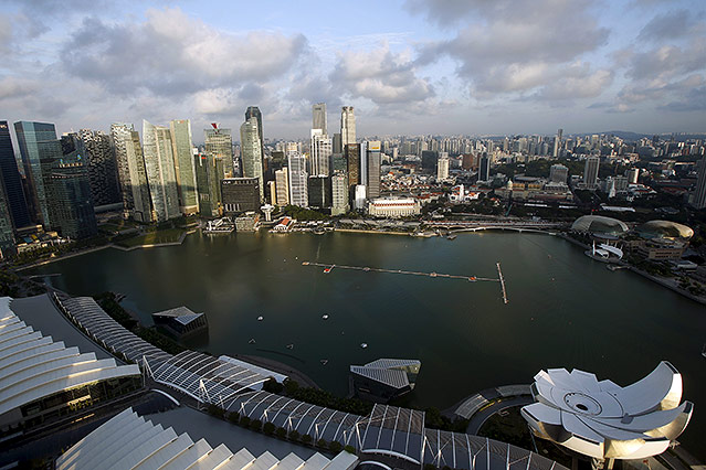 © Reuters/Edgar Su Skyline von Singapur