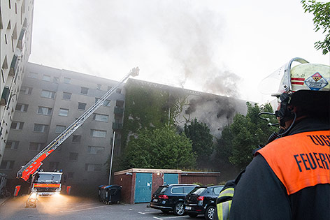 © APA/dpa/Daniel Bockwoldt Explosion in einem Bunker in Hamburg