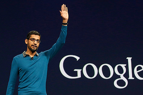 © AP/Jeff Chiu Google Manager Sundar Pichai
