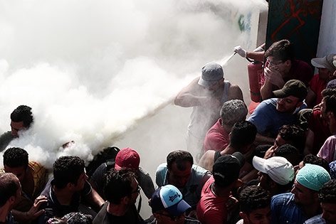 © APA/AP/Yorgos Karahalis Flüchtlinge auf Kos