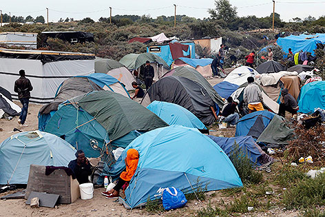 © Reuters/Regis Duvignau Flüchtlingscamp "Jungle" bei Calais