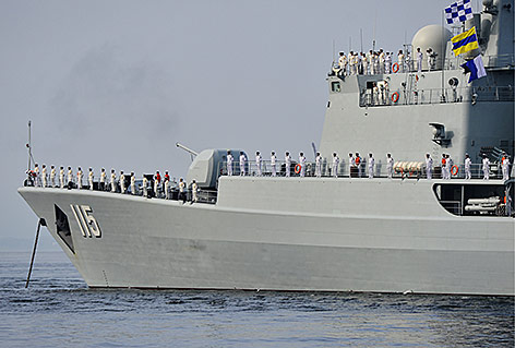 © picturedesk.com/Tass/Yuri Smityuk Chinesisches Kriegsschiff