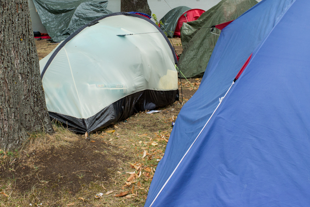 © ORF.at/Roland Winkler Eindrücke aus dem Flüchtlingslager Traiskirchen