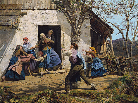 "Die Wiedergenesene" von Ferdinand Georg Waldmüller