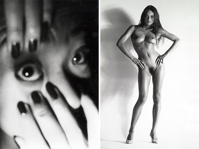 © Albertina Wien/Taka Ishii Gallery, Tokyo bzw. Albertina, Wien Daido Moriyama/"Documentary 78", 1986 bzw. Helmut Newton/"Big Nude XI", Verina, 1993