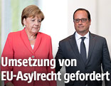 Angela Merkel und Francois Hollande