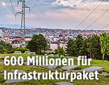 Blick auf Pristina