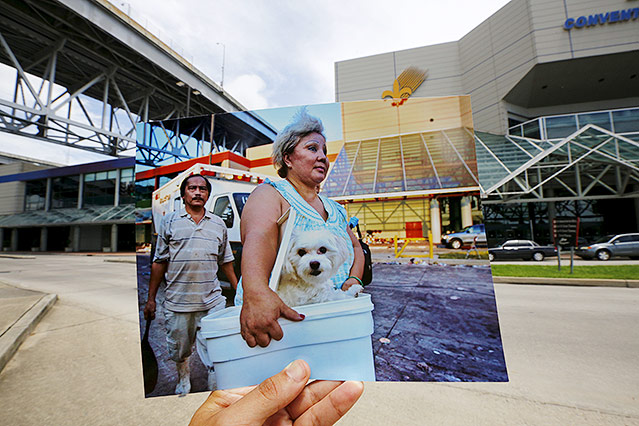 © Reuters/Carlos Barria Bilder vor und nach Hurrikan Katrina