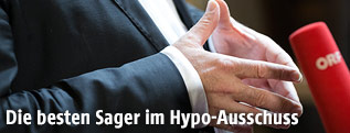 Detail eines Interviews zum Untersuchungsausschuss