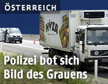 Abgestellter Lkw auf der A4