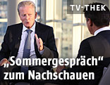 ÖVP-Chef Reinhold Mitterlehner im ORF-Sommergespräch