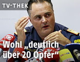 Der burgenl&auml;ndische Landespolizeidirektor Hans Peter Doskozil