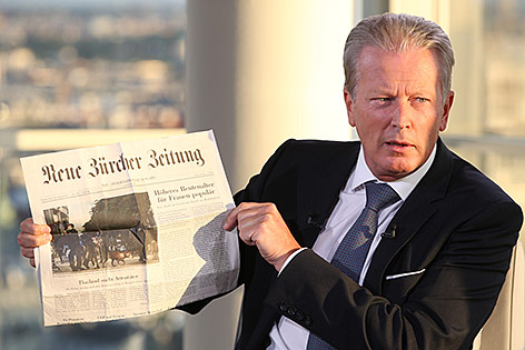 © ORF/Milenko Badzic ÖVP-Chef Reinhold Mitterlehner im ORF-Sommergespräch