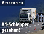 Lastwagen auf der A4