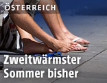 F&uuml;&szlig;e mit Flip-Flops