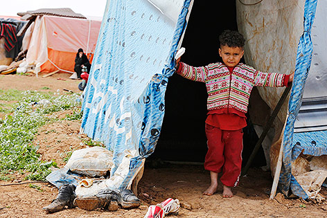 © Reuters/Muhammad Hamed Syrische Flüchtlinge in Madabe, Jordanien