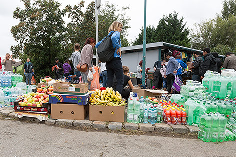 © Roland Winkler Freiwillige Helfer in Nickelsdorf