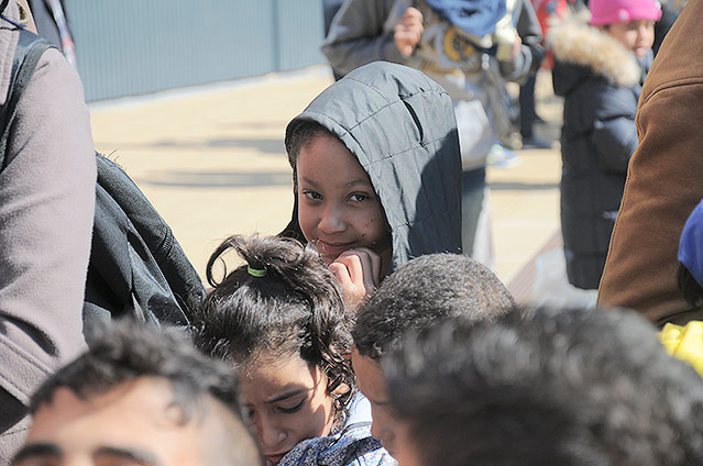 Flüchtlinge am Westbahnhof