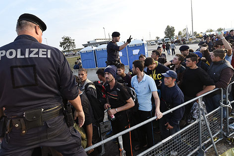 © APA/Herbert P. Oczeret Eindrücke aus Nickelsdorf