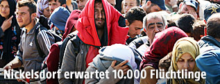 Fl&uuml;chtlinge in Nickelsdorf