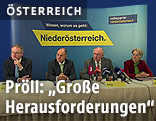 Pressekonferenz der ÖVP Niederösterreich