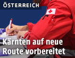 Rot-Kreuz-Mitarbeiter