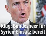 Verteidigungsminister Klug