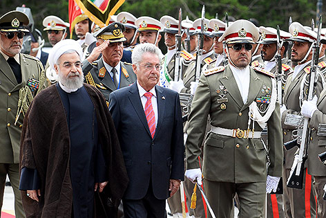 © APA/Roland Schlager Heinz Fischer und Hassan Rouhani