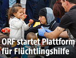 Fl&uuml;chtlingskinder in Nickelsdorf