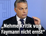 Ungarns Ministerpräsident Viktor Orban