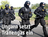 Ungarische Polizisten