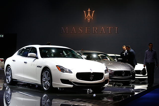 © Reuters/Kai Pfaffenbach Maserati Quattroporte