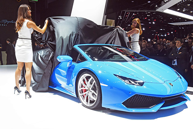 © APA/EPA/Uli Deck Lamborghini Huracan LP 610-4 Spyder