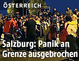 Fl&uuml;chtlinge in der Nacht