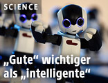 Kleine Roboter beim Tanzen